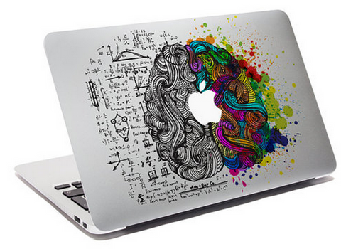 Brain Macbook Pro Decal