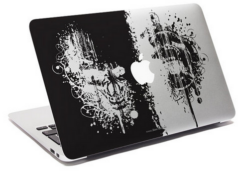 Skull Macbook Pro Decal